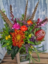 Fall into Autumn Vase Design